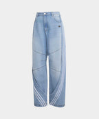 ADIDAS ADIDAS Adylenium Season 5 Denim Pants - Light Blue