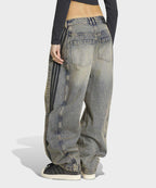 ADIDAS ADIDAS Adelenium Season 5 Denim Pants - Chalky Brown