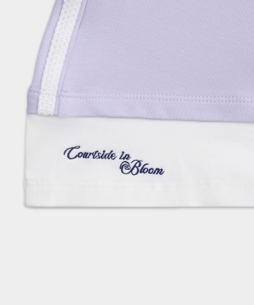 ADIDAS ADIDAS Tank One Shoulder Top - Lilac:White