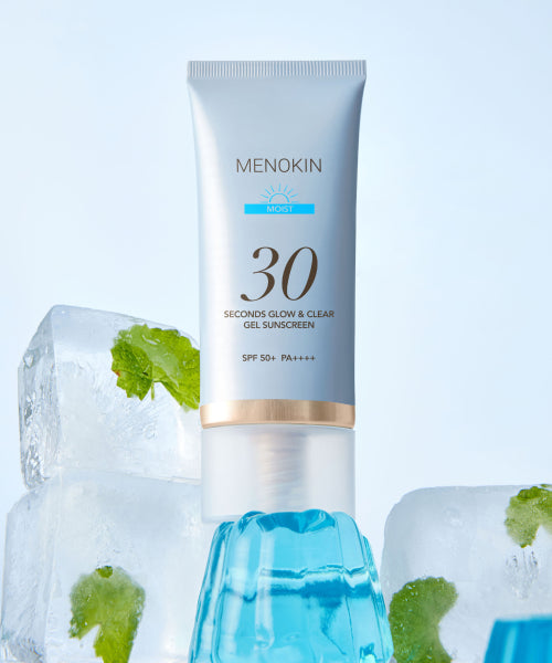 MENOKIN MENOKIN 30 Second Glow & Clear Gel Sunscreen Moist 50ml