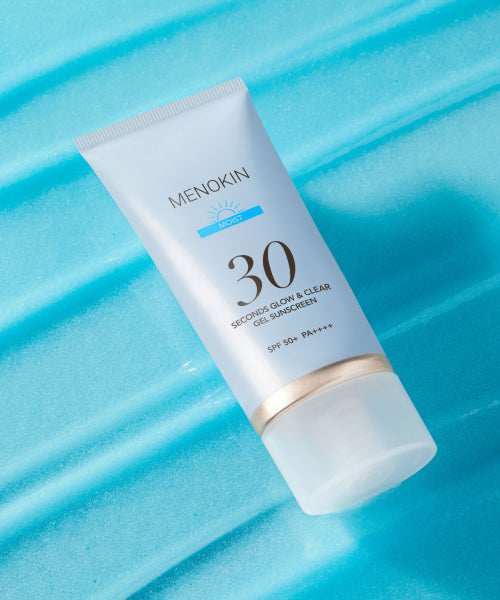 MENOKIN MENOKIN 30 Second Glow & Clear Gel Sunscreen Moist 50ml