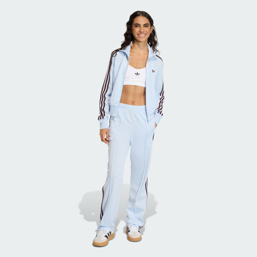 ADIDAS ADIDAS Firebird Classic Track Top - Crystal Sky/Maroon (Size)