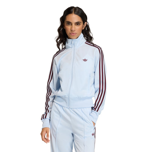 ADIDAS ADIDAS Firebird Classic Track Top - Crystal Sky/Maroon (Size)