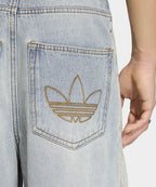 ADIDAS ADIDAS Denim Short Pants - Indigo Denim