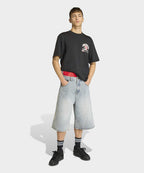 ADIDAS ADIDAS Denim Short Pants - Indigo Denim