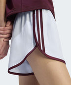 ADIDAS ADIDAS 3-Stripe Sprinter Short Pants - Clear Sky:Maroon