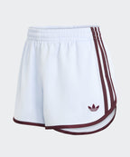 ADIDAS ADIDAS 3-Stripe Sprinter Short Pants - Clear Sky:Maroon