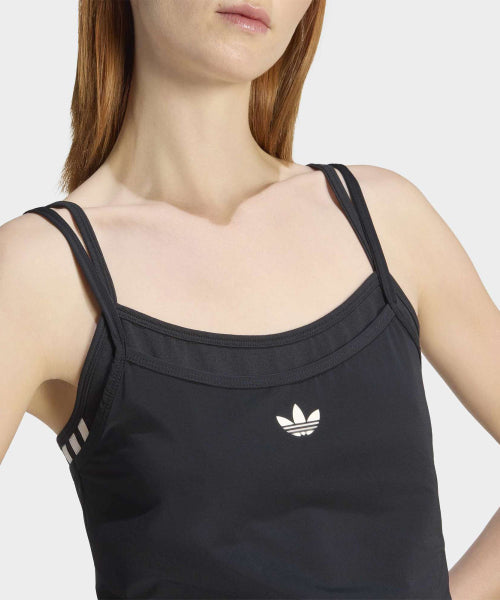 ADIDAS ADIDAS Double Layered Tank Top - Black