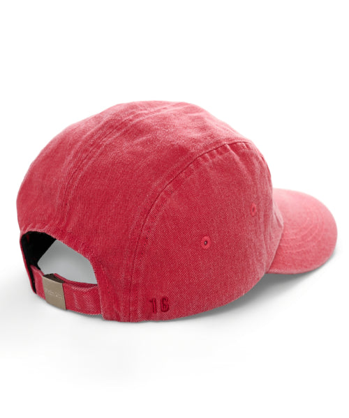 MATIN KIM MATIN KIM Washed Camp Cap in Red
