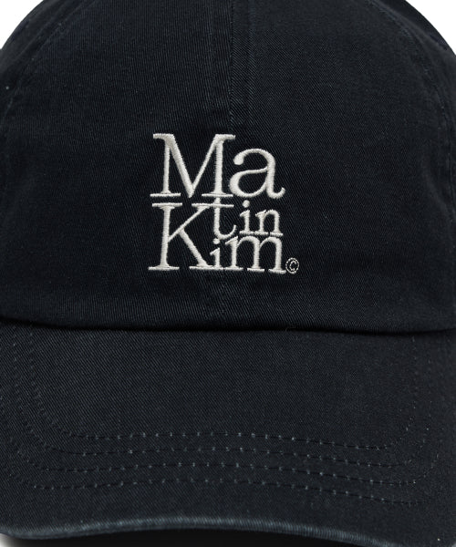 MATIN KIM MATIN KIM Ball Cap Dark Navy