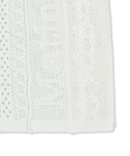 MATIN KIM MATIN KIM MESH LOGO WRAP MINI SKIRT