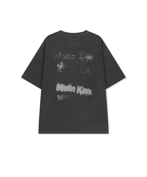 MATIN KIM MATIN KIM T-Shirt Charcoal