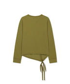 MATIN KIM MATIN KIM T-Shirt Asymmetric Button Closure