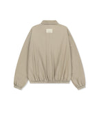 MATIN KIM MATIN KIM Small Logo Cotton Zip Up Jumper