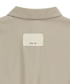 MATIN KIM MATIN KIM Small Logo Cotton Zip Up Jumper