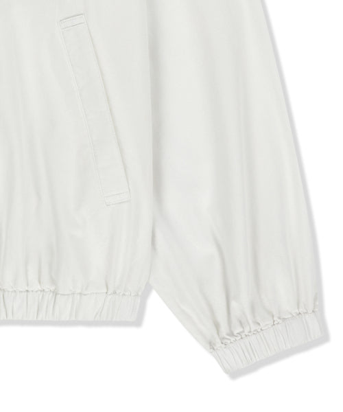 MATIN KIM MATIN KIM Small Logo Cotton Zip Up Jumper