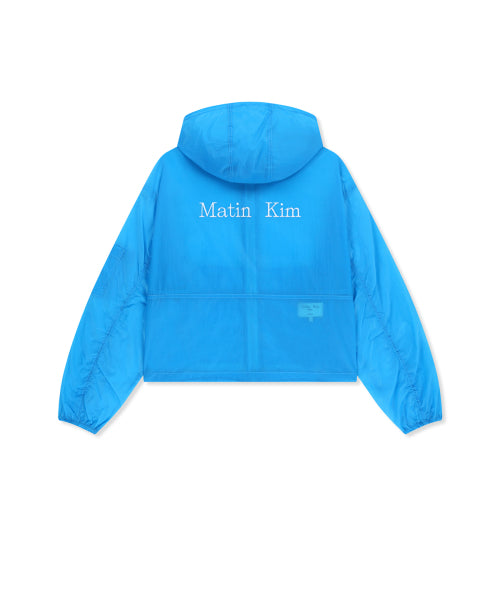MATIN KIM MATIN KIM Windbreaker for Women in Blue