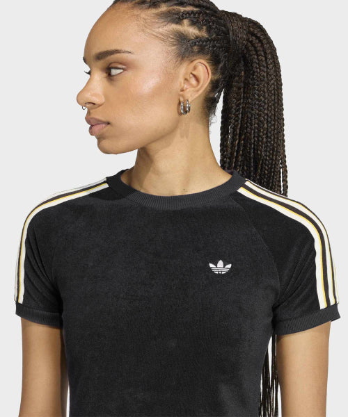ADIDAS ADIDAS Terry Towel T-Shirt - Black