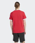 ADIDAS ADIDAS 3-Stripe T-shirt Red