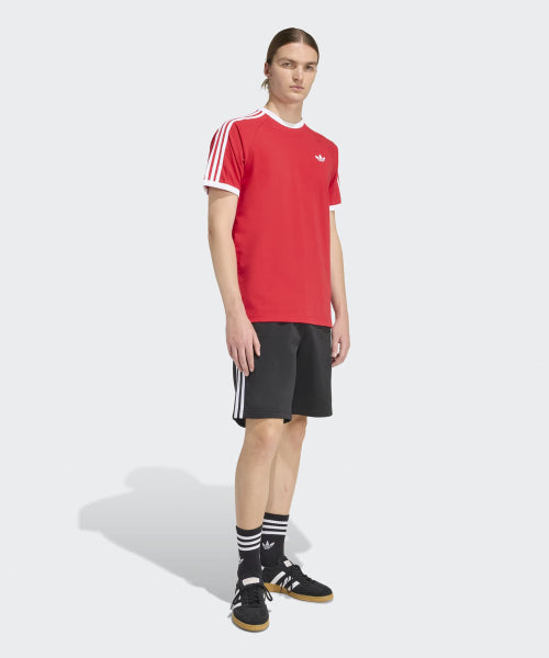 ADIDAS ADIDAS 3-Stripe T-shirt Red