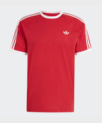 ADIDAS ADIDAS 3-Stripe T-shirt Red
