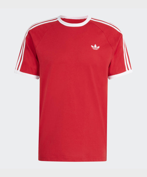ADIDAS ADIDAS 3-Stripe T-shirt Red