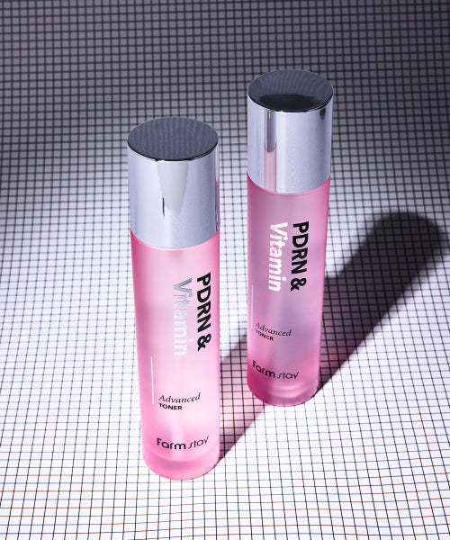FARMSTAY PDRN & Vitamin Advanced Toner 120ml (+sample kit included)