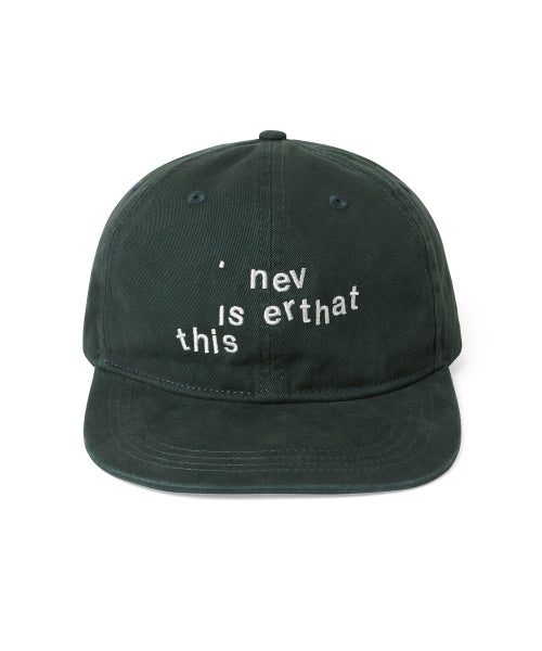 THISISNEVERTHAT THISISNEVERTHAT Broken Logo Cap Green