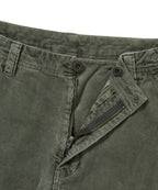 THISISNEVERTHAT THISISNEVERTHAT Overdyed Corduroy Cargo Short Dark Olive