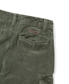 THISISNEVERTHAT THISISNEVERTHAT Overdyed Corduroy Cargo Short Dark Olive