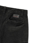 THISISNEVERTHAT THISISNEVERTHAT Overdyed Corduroy Cargo Short Washed Black
