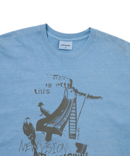 THISISNEVERTHAT THISISNEVERTHAT T-Shirt City Jungle Tee Blue