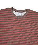 THISISNEVERTHAT THISISNEVERTHAT Printed Striped Tee Red