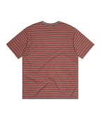 THISISNEVERTHAT THISISNEVERTHAT Printed Striped Tee Red