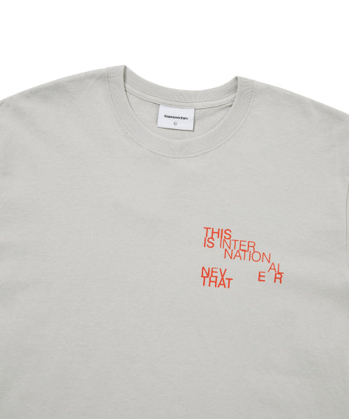 THISISNEVERTHAT THISISNEVERTHAT T-Shirt Grey
