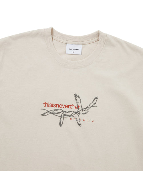 THISISNEVERTHAT THISISNEVERTHAT Stitched Birds Tee Beige