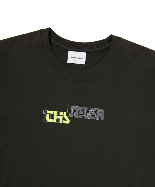 THISISNEVERTHAT THISISNEVERTHAT T-Shirt Misalign Tee Off Black