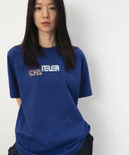 THISISNEVERTHAT THISISNEVERTHAT Misalign Tee Royal Blue