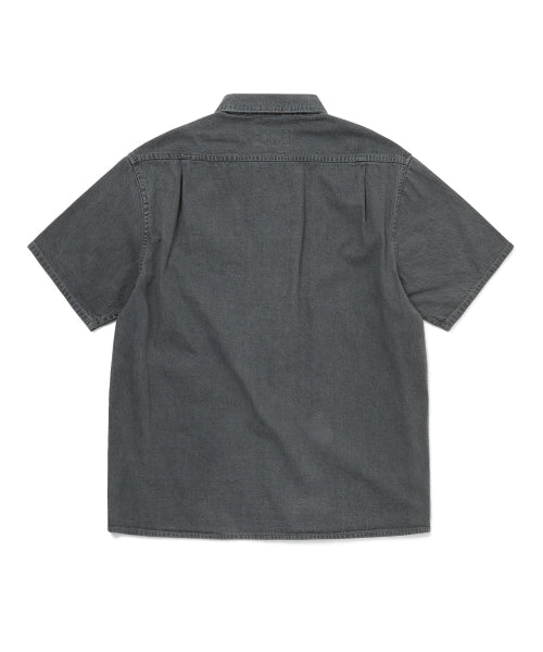 THISISNEVERTHAT THISISNEVERTHAT Washed Denim Shirt Dusty Grey