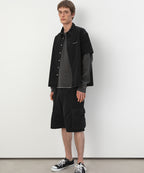 THISISNEVERTHAT THISISNEVERTHAT Washed Denim Shirt Black
