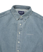 THISISNEVERTHAT THISISNEVERTHAT Washed Denim Shirt Washed Blue
