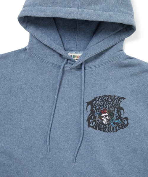 THISISNEVERTHAT THISISNEVERTHAT GD Ol Dancing Bears Hoodie Heather Blue