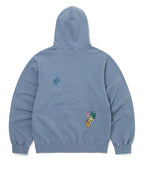 THISISNEVERTHAT THISISNEVERTHAT GD Ol Dancing Bears Hoodie Heather Blue