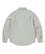 THISISNEVERTHAT THISISNEVERTHAT GD Lightning Bear Check Shirt Light Blue