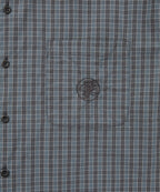 THISISNEVERTHAT THISISNEVERTHAT GD Lightning Bear Check Shirt Off Black