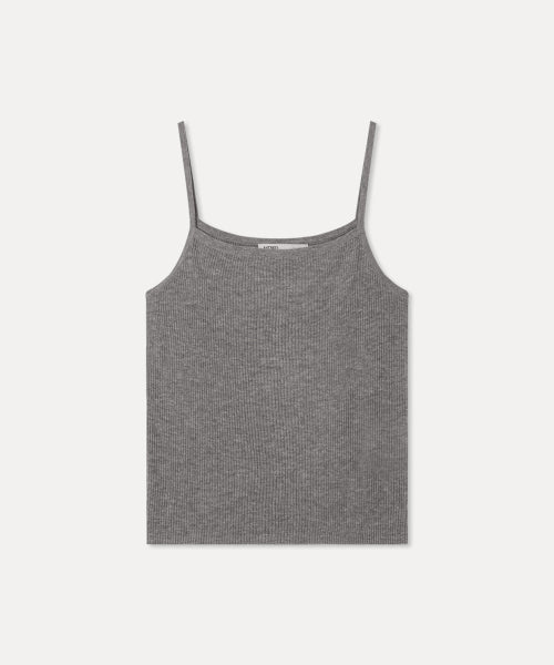 MIXXO MIXXO Knitwear Linen Ribbed Tank Top
