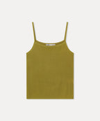 MIXXO MIXXO Knitwear Linen Ribbed Tank Top