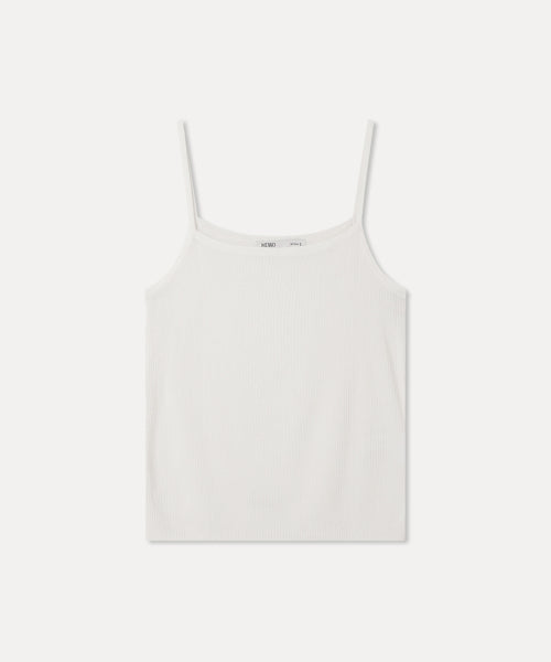 MIXXO MIXXO Knitwear Linen Ribbed Tank Top