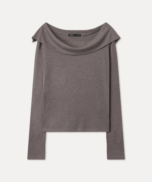 MIXXO MIXXO T-Shirt Neck Modified Long Sleeve C