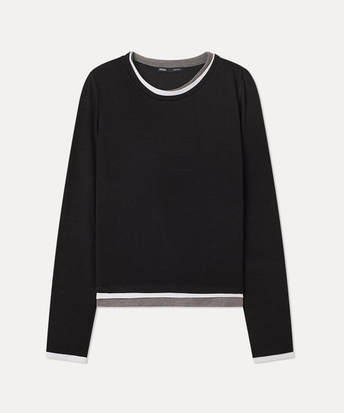 MIXXO MIXXO T-Shirt Layered Long Sleeve